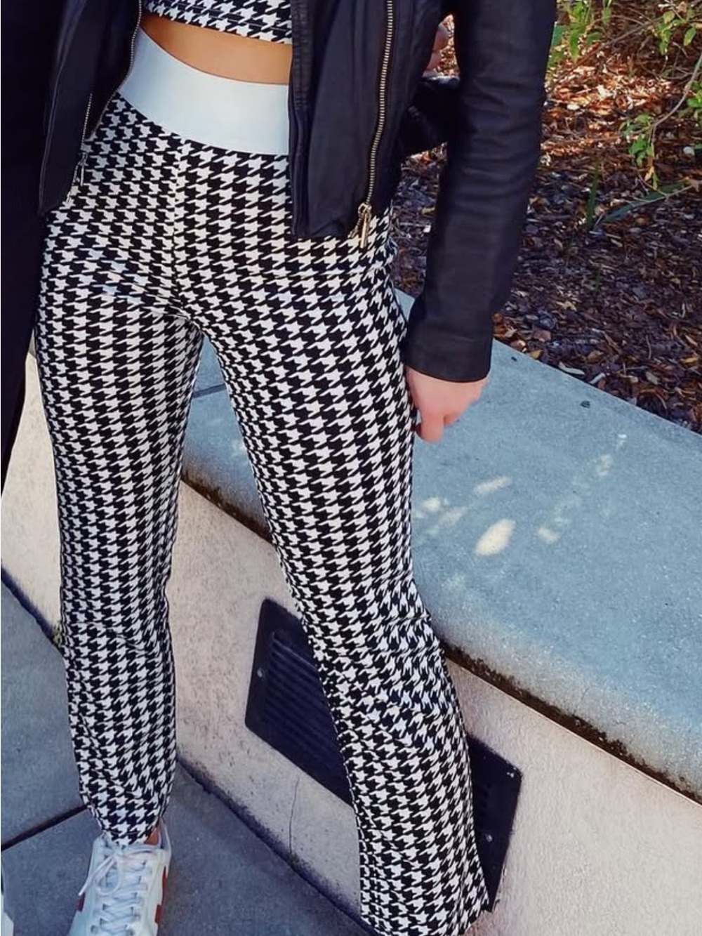 Black & White Two Piece Set